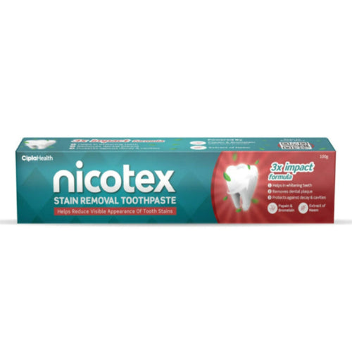 Nicotex Stain Removal Toothpaste - 100g