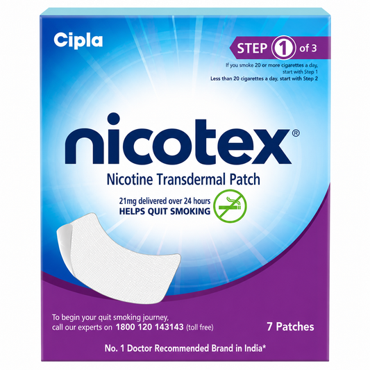 Nicotex patches, 21mg, 7 patches