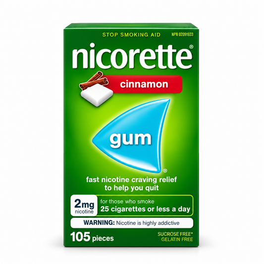 Nicorette Cinnamon 2mg - Strip 105